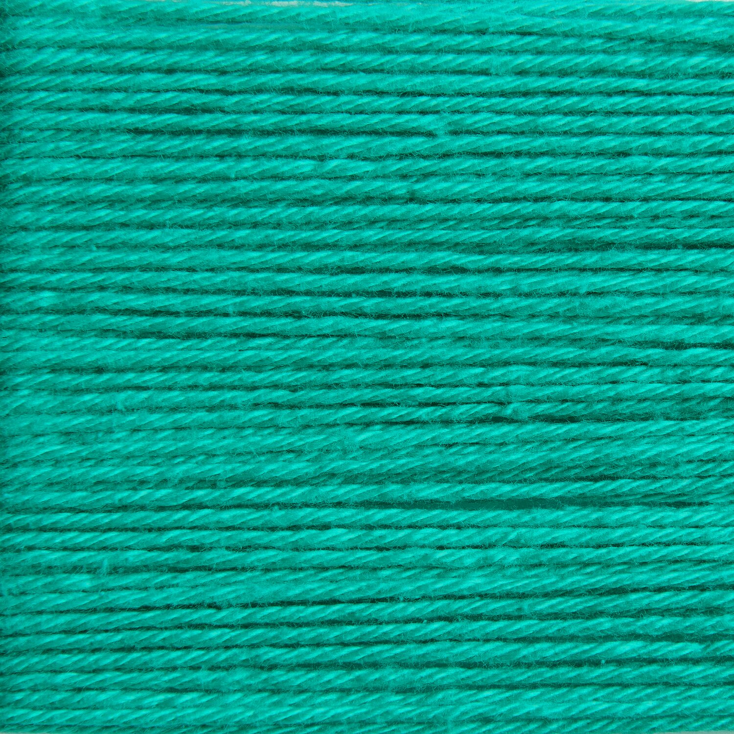 Rico Cotton, Smaragd: Hochwertiges Baumwollgarn in leuchtendem Grün, ideal für Strick- und Häkelprojekte. 50g, 125m.