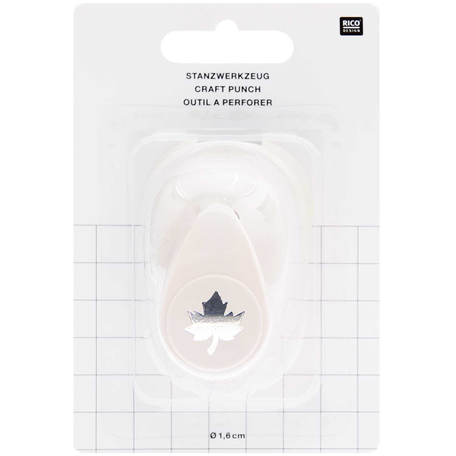 Paper Poetry Stanzer Ahornblatt 1,6cm von Rico Design