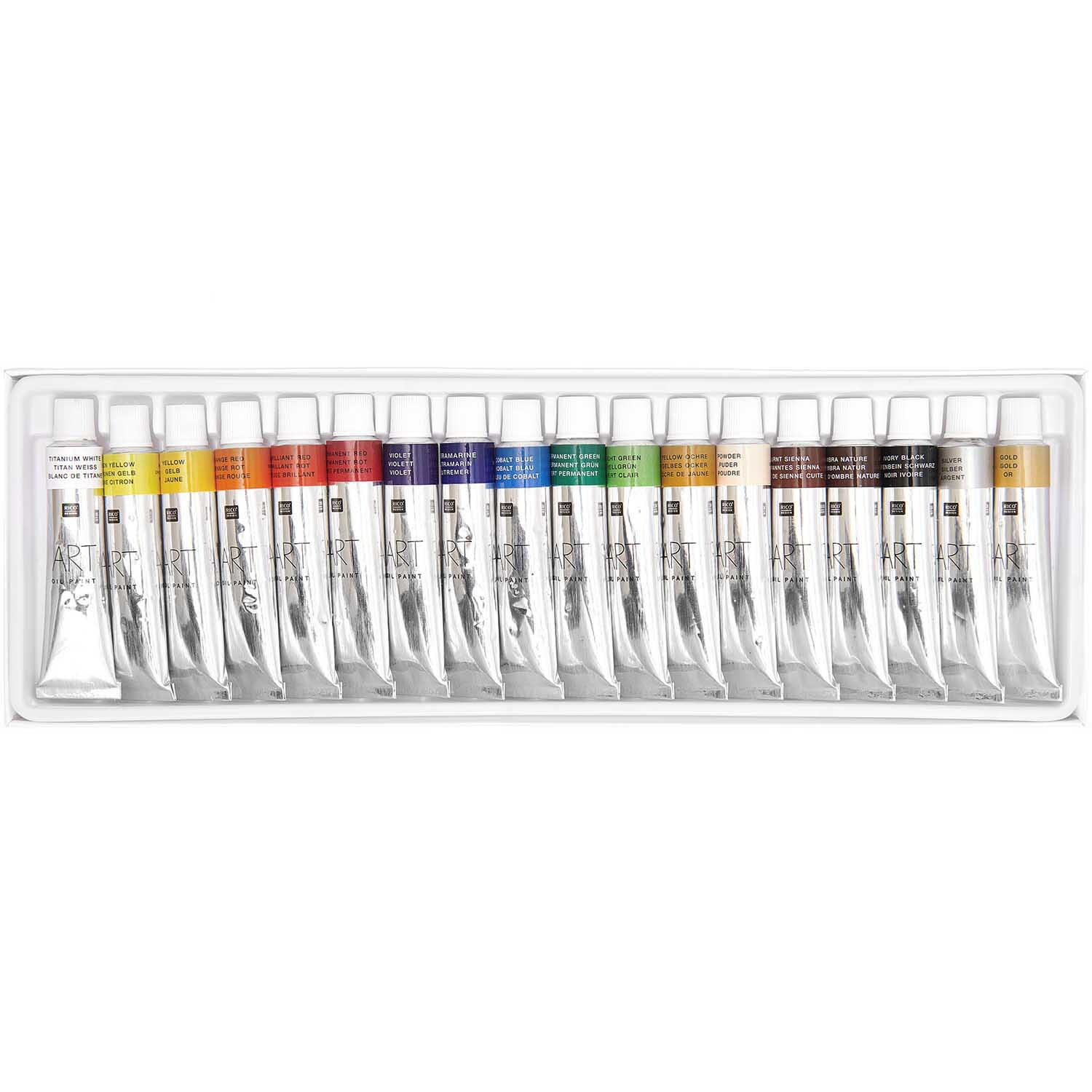 ART Ölfarben Set 18x12ml von Rico Design