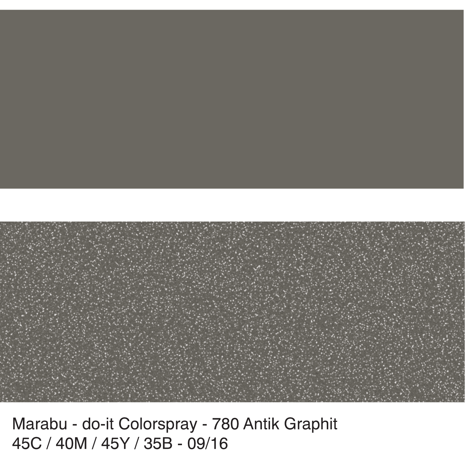Colorspray Antique Steel 150ml Farbe Graphit von Marabu 