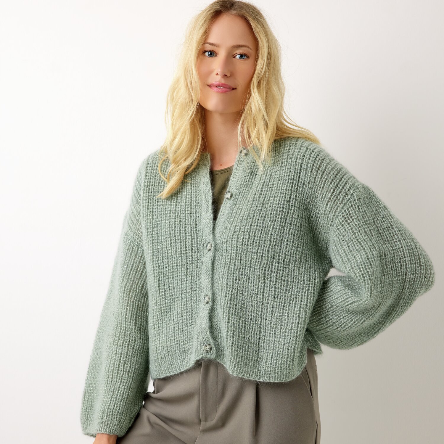 Strickset Kimono-Jacke Modell 24 aus Die Neue Masche No. 13 von idee. Creativmarkt