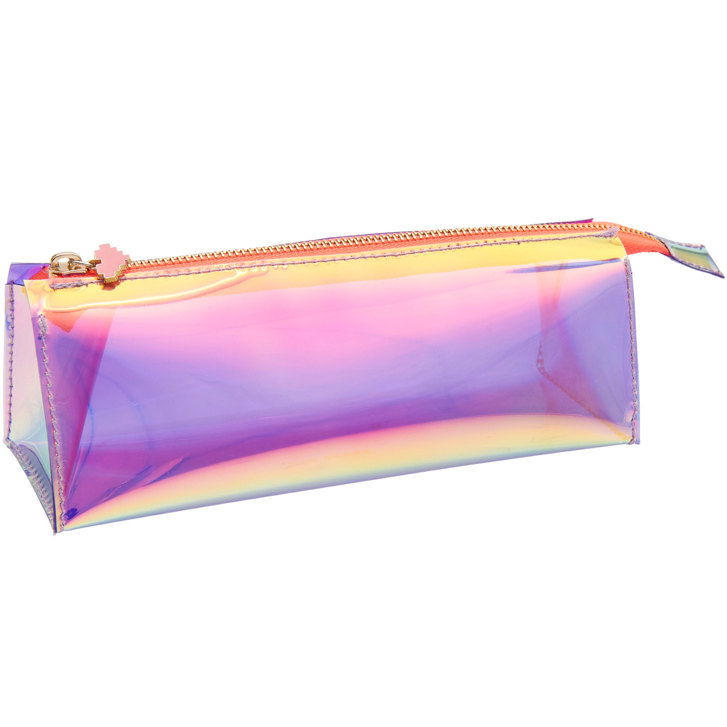Paper Poetry Etui Irisierend in schimmerndem Design, rechteckig, mit Reißverschluss, von Rico Design. Ideal für Schreibwaren.