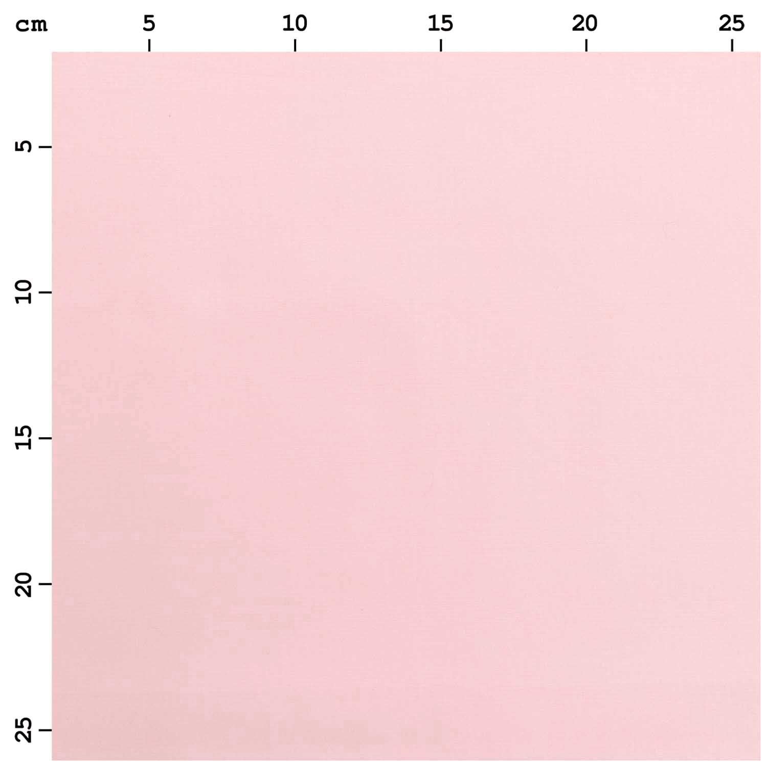 Meterware Baumwollstoff uni rosé von Rico Design