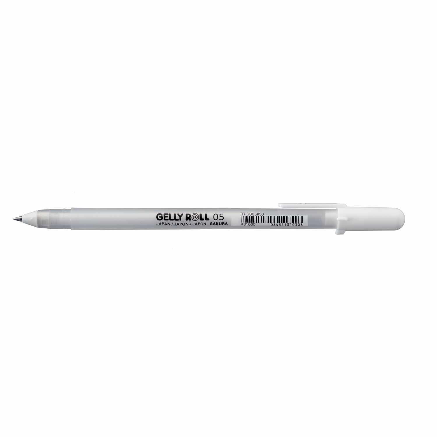 3D-Roller Gelly Roll Gelstift weiß von Royal Talens