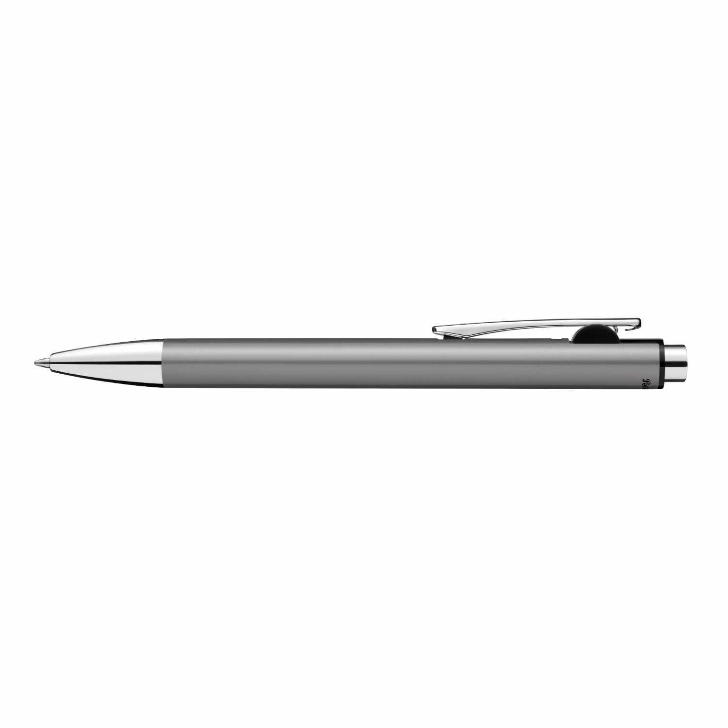 Kugelschreiber Snap Metallic K10 in elegantem Platin von Pelikan, ideal für stilvolles Schreiben.