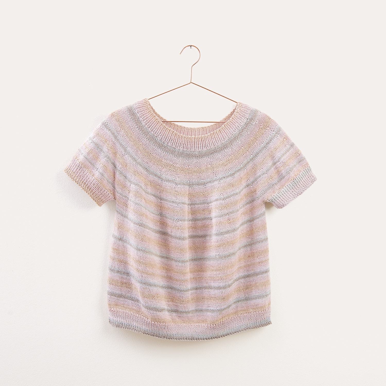 Strickanleitung Shirt aus Creative Cotton Camouflage von Rico Design