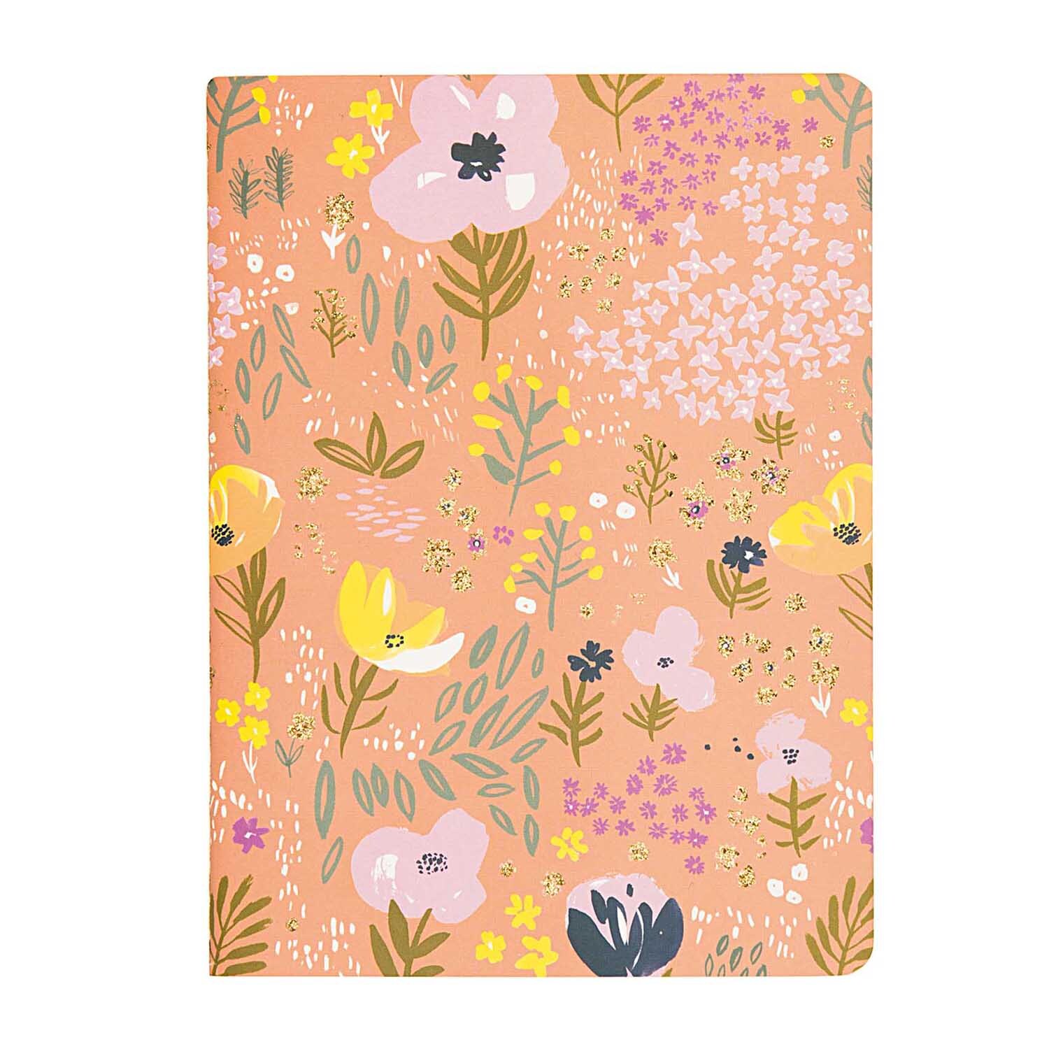 Paper Poetry Notizbücher Crafted Nature rosa A6 40 Seiten 2 Stück von Rico Design
