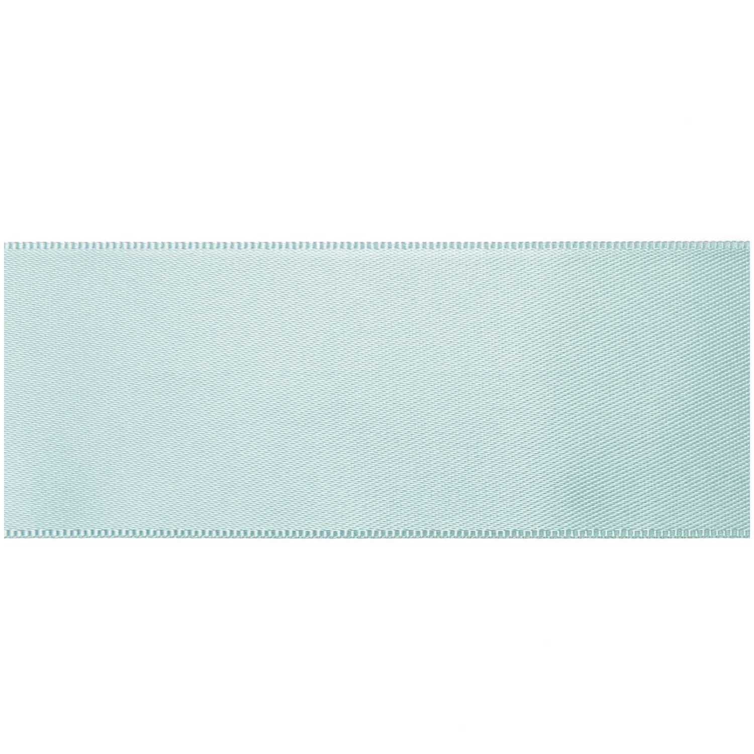 Paper Poetry Satinband in zartem Mint, 38mm breit und 3m lang, ideal für kreative Projekte.
