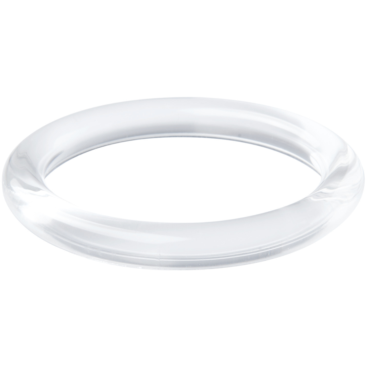 Epoxidharz transparent: Klare Silikon-Gießform für Armreif von Rico Design, rund und elegant.