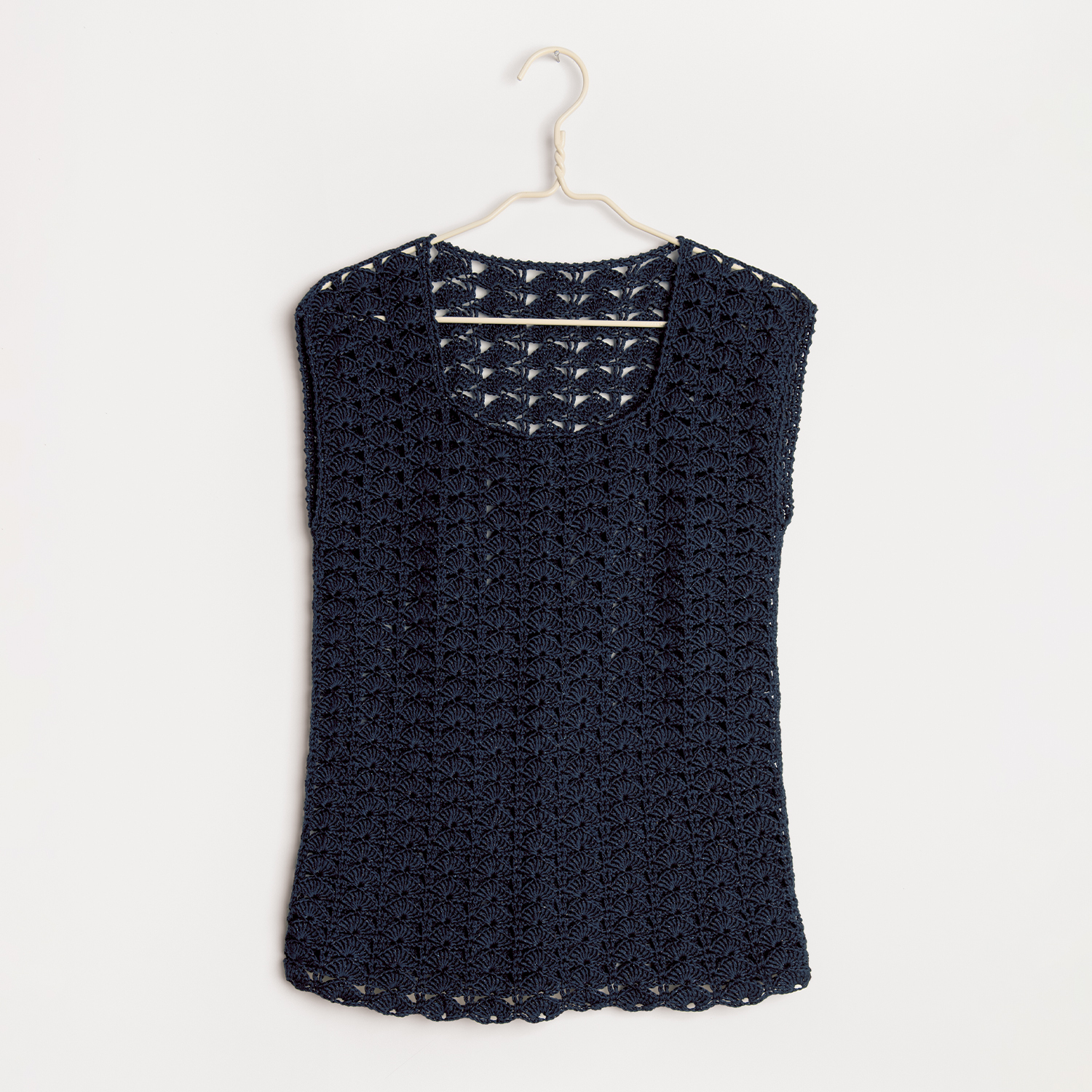 Häkelanleitung Top aus Mille Fili Glitz von idee. Creativmarkt