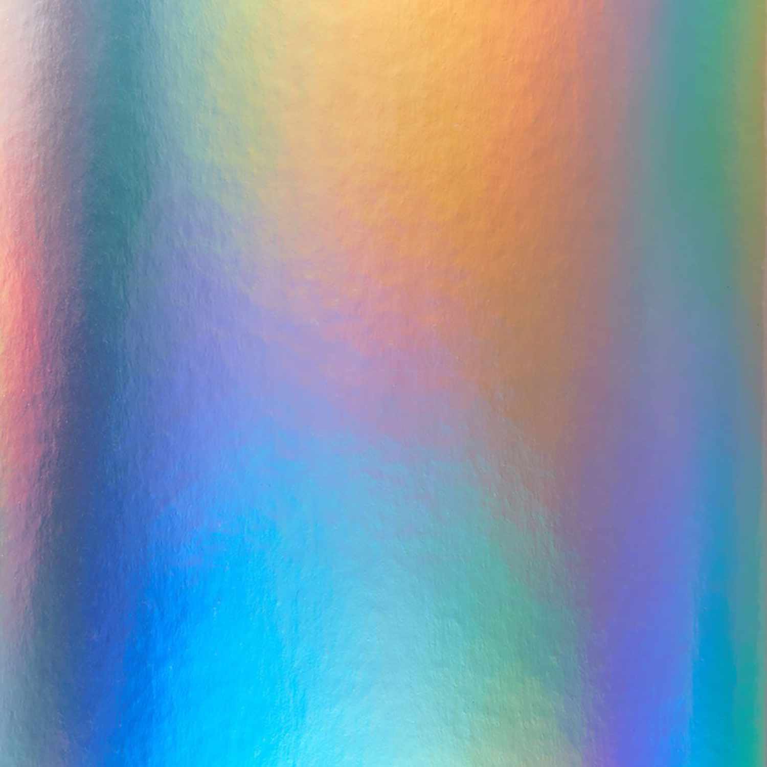 Joy Insert Card Kartenset 10,7x13,9cm 12 Stück mit schimmerndem Regenbogen-Effekt, ideal für kreative Projekte.