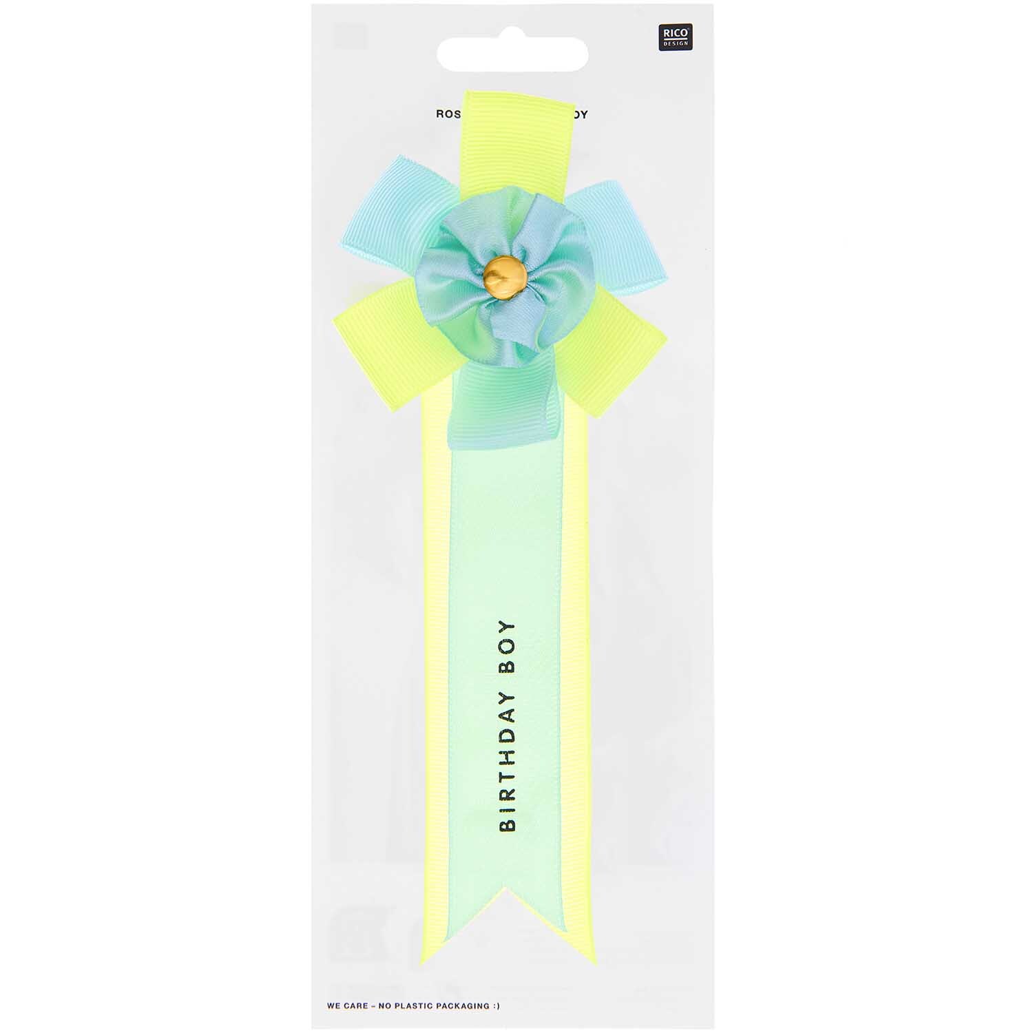 Rosette Birthday Boy von Rico Design
