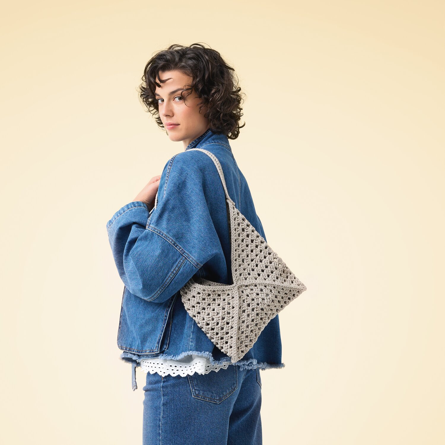 Häkelset Tasche Modell 26a aus Die Neue Masche No. 12 von idee. Creativmarkt