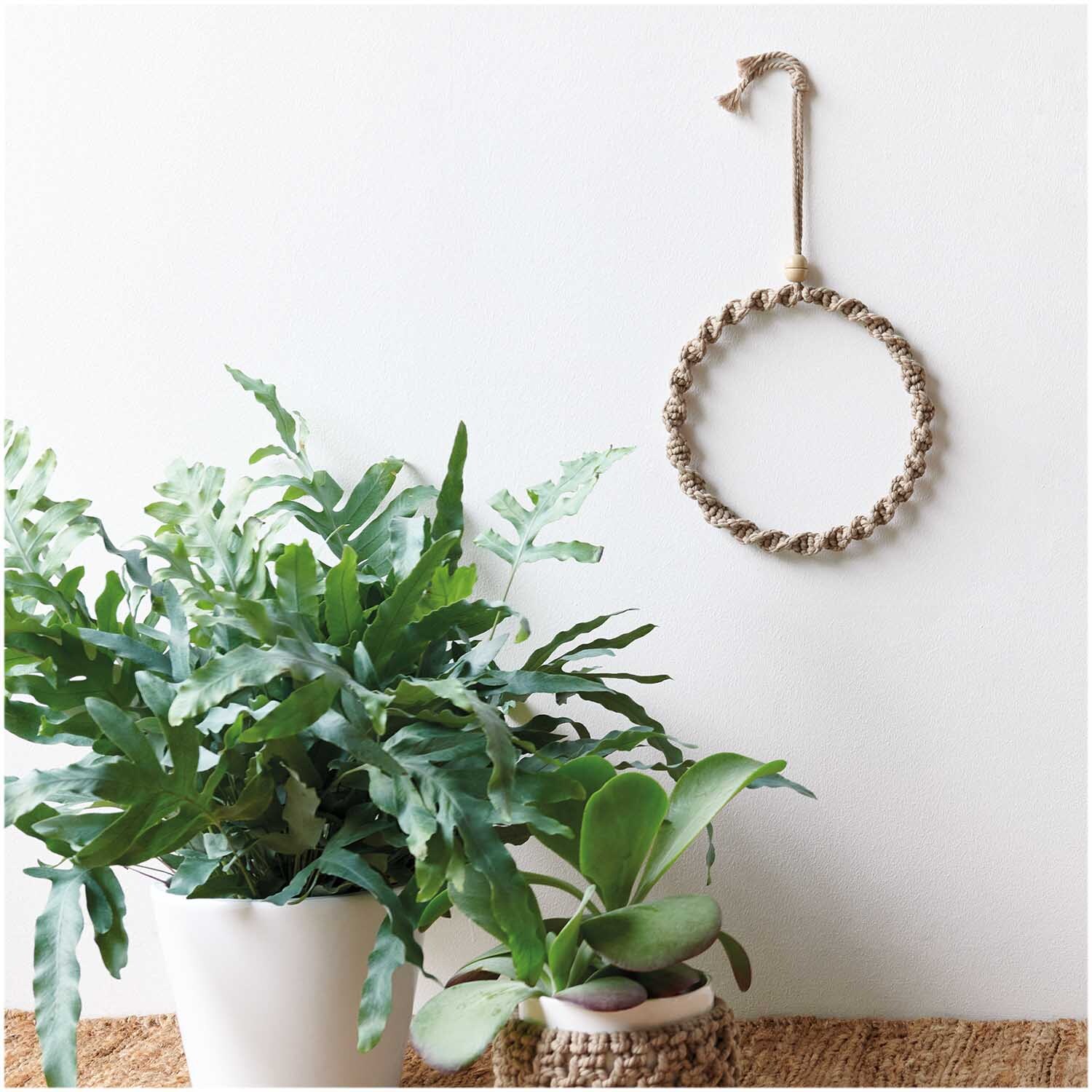 Makramee Set umknoteter Ring aus Rico Macrame  von Rico Design